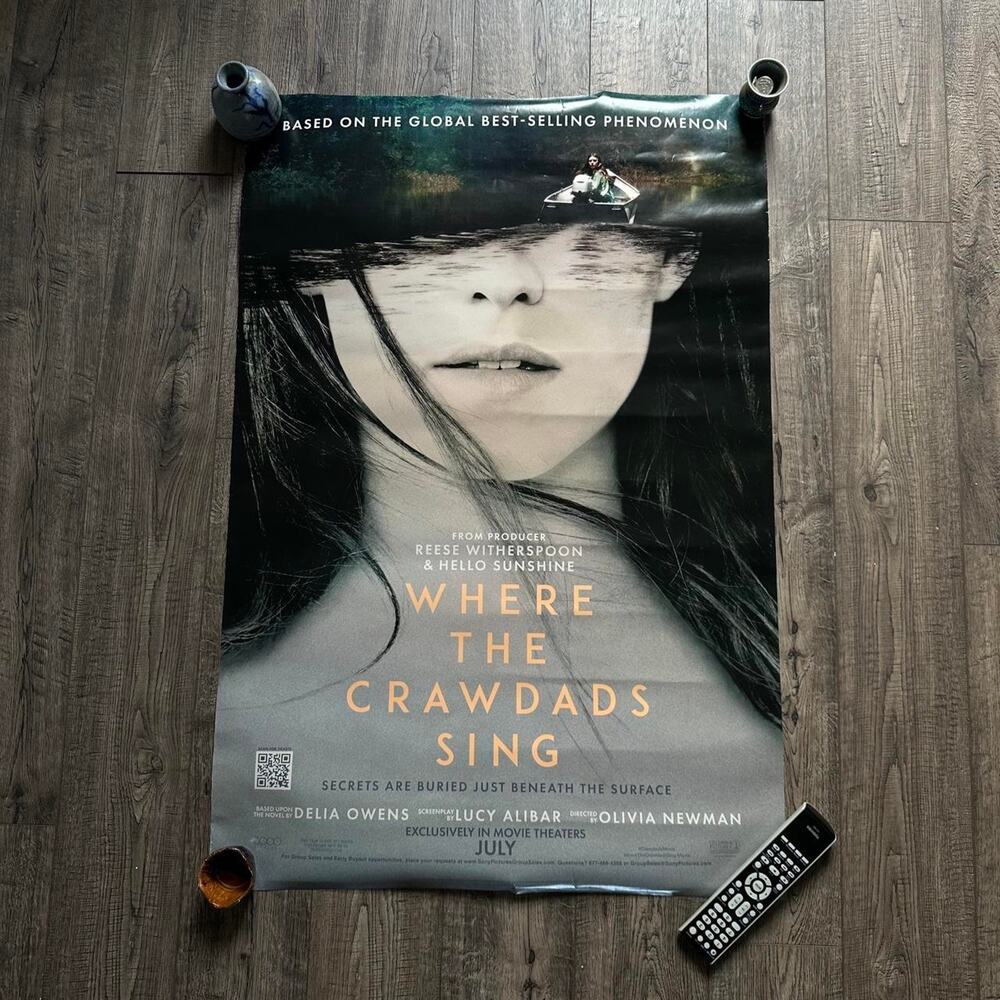 Where The Crawdads Sings Official Theatrical Movie Promo Collectible Poster